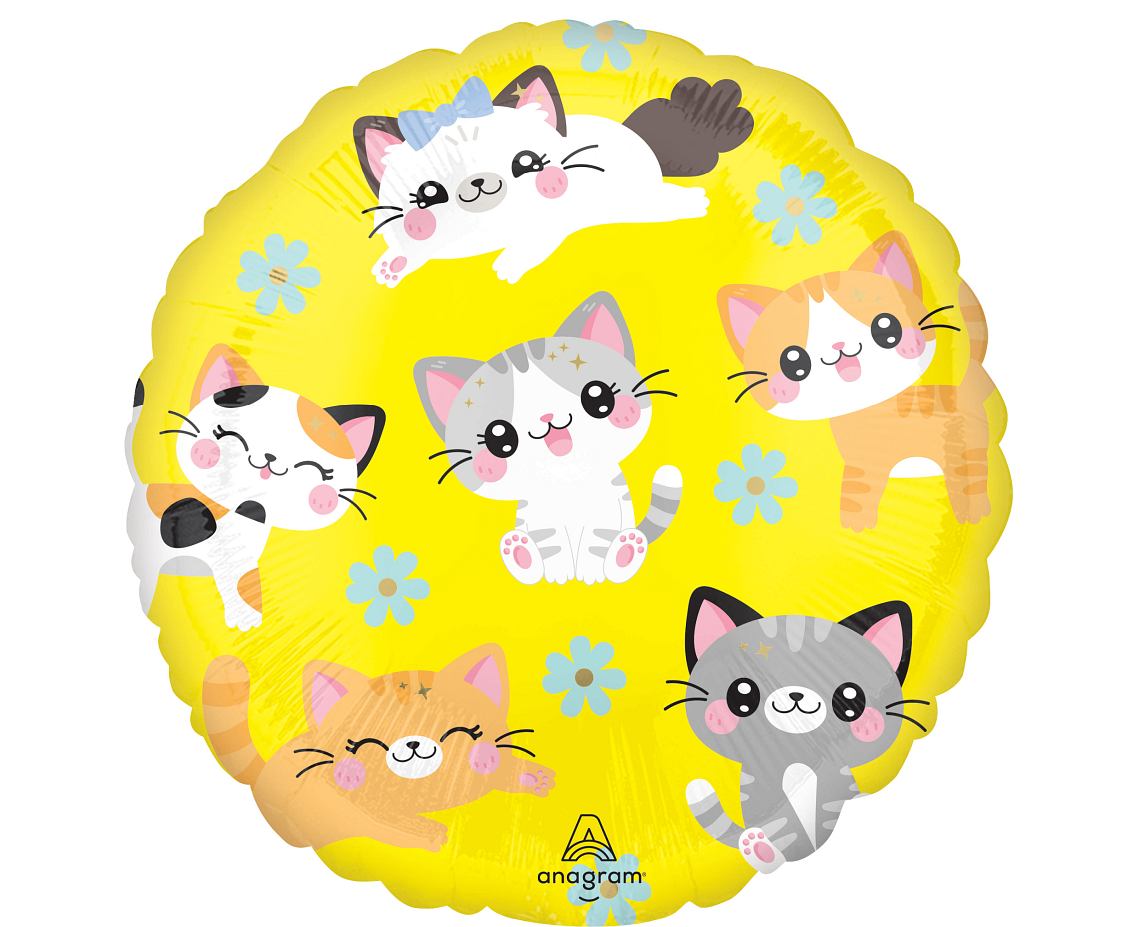 Balon foliowy Standard HX Kawaii Kitty KK